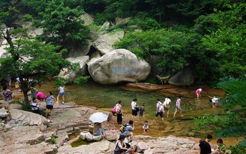 崂山北九水景区