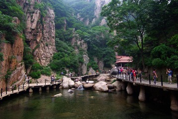 崂山北九水景区