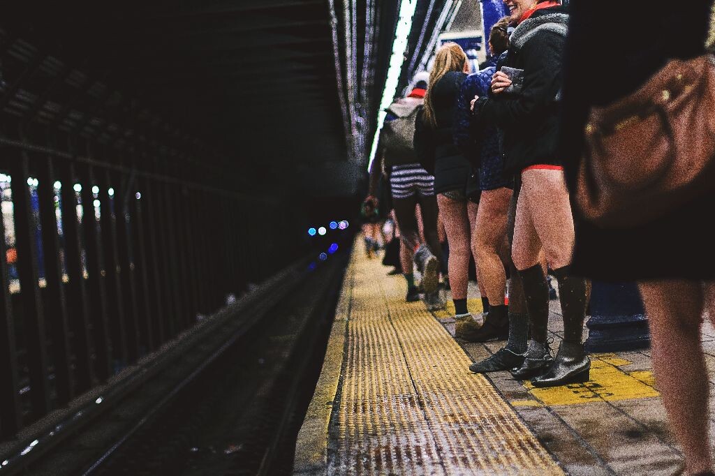 No Pant Subway, 可能是我近几年参加的最疯狂地一次娱乐活动了 ：）P.S. 没有PO主的自拍照
