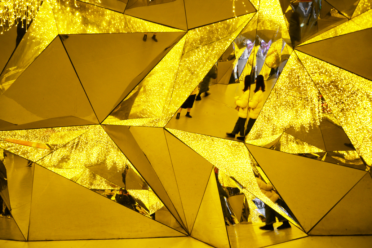 武汉网红星光墙