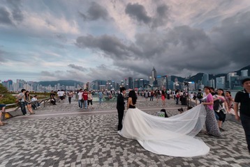 維多利亞港的婚禮