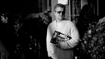 Man with book