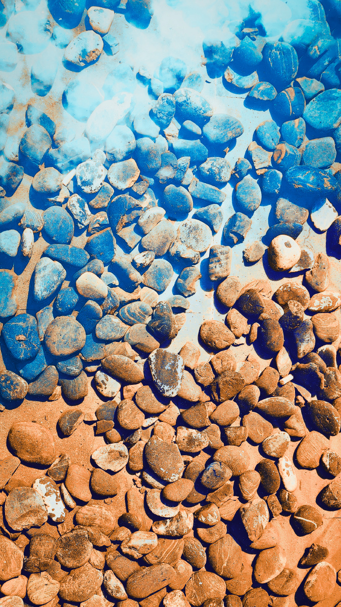 水底下的鹅卵石 - 长风丿 - 图虫