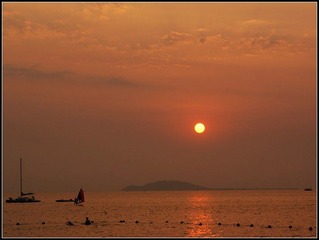 夕阳