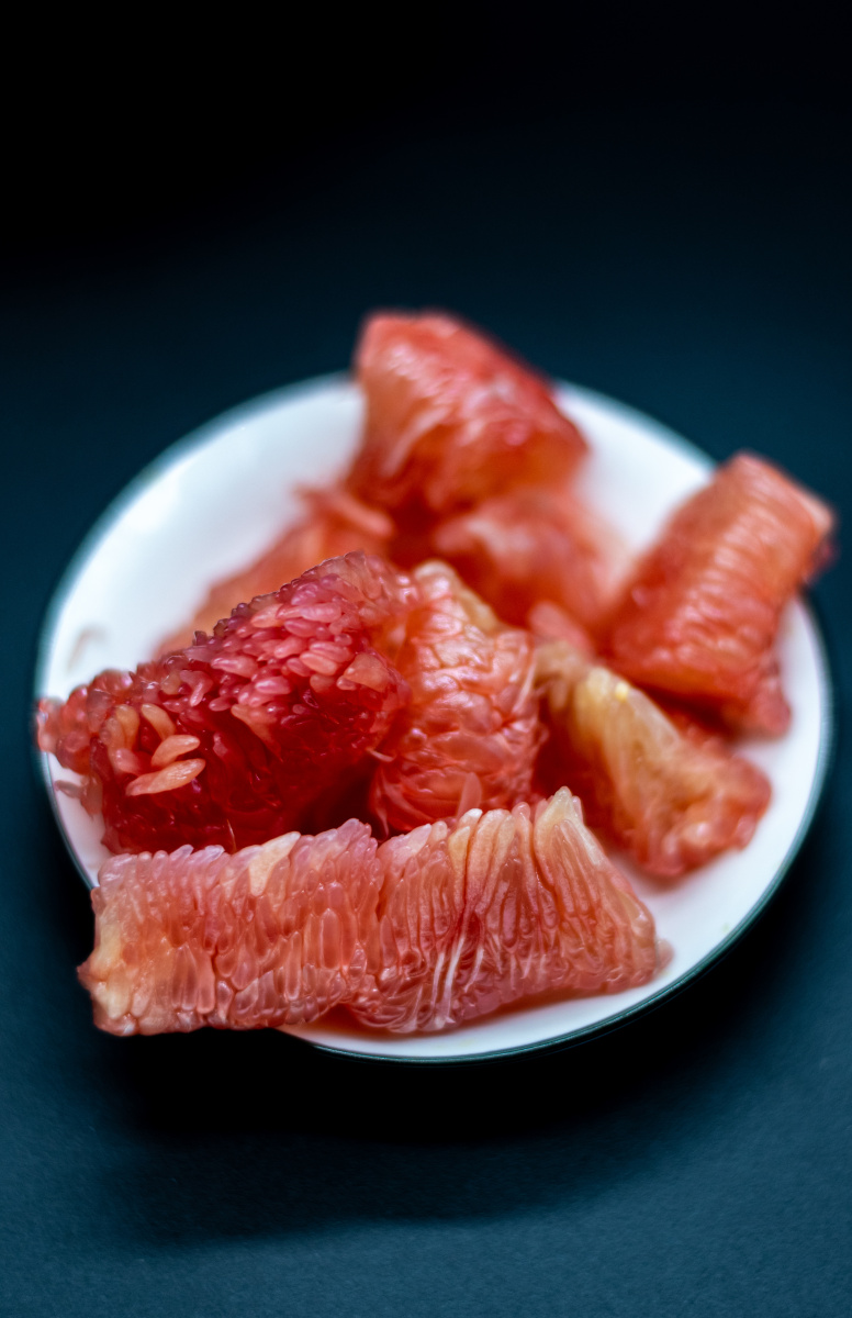 红柚子柚子水果果肉福建平和红柚