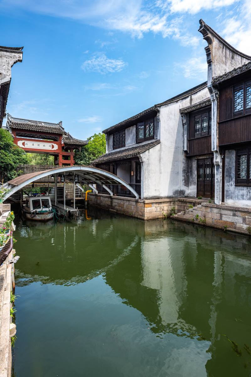 浙江嘉兴月河历史文化街区嘉兴月河老街景区