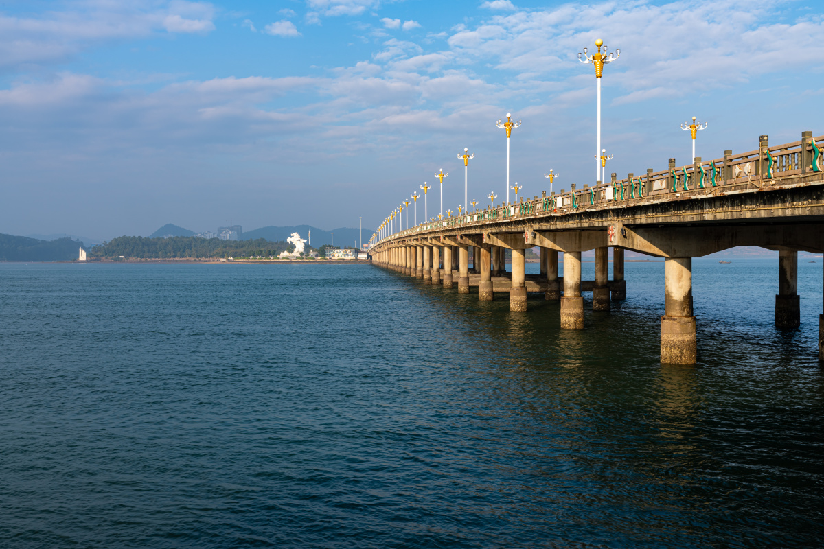 广西防城港西湾跨海大桥西湾旅游区