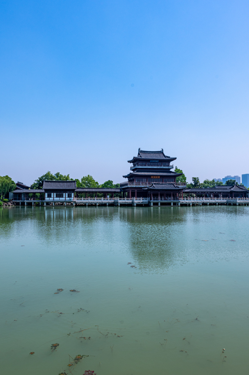 苏州石湖风景区上方山
