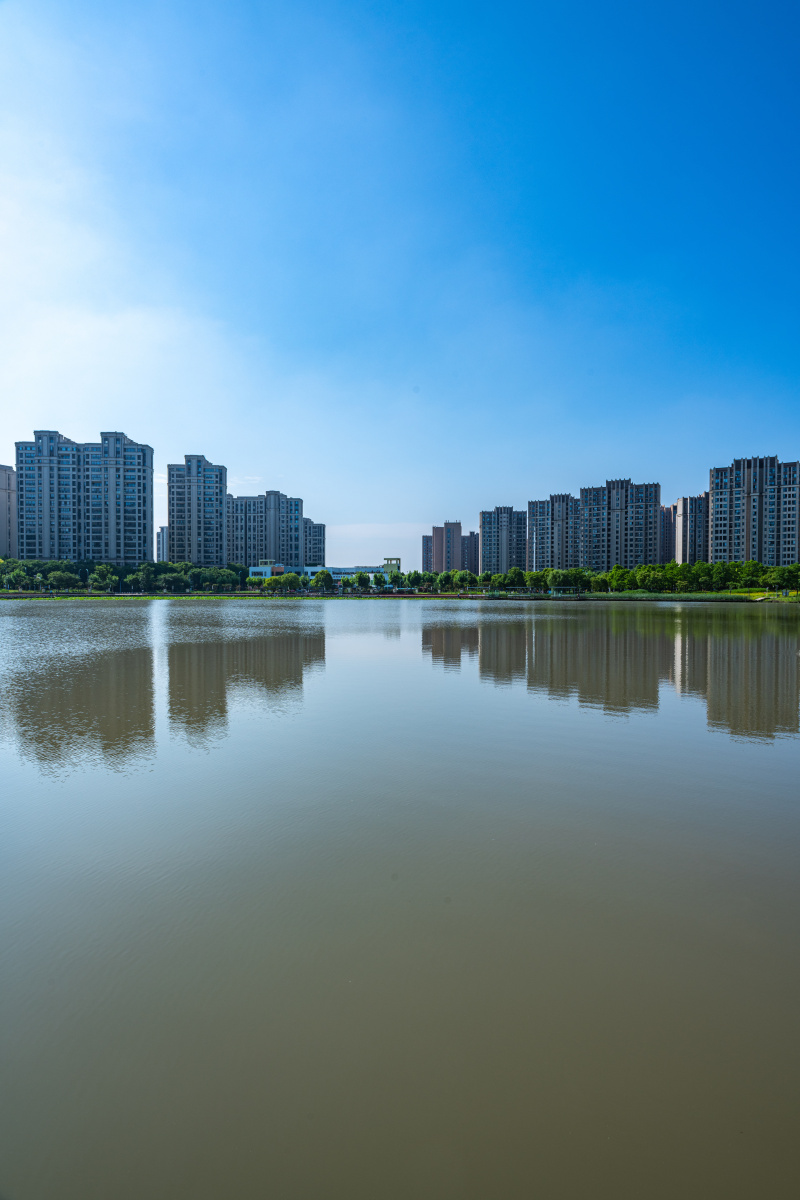 上海嘉定南翔陈翔留云湖湿地公园景观