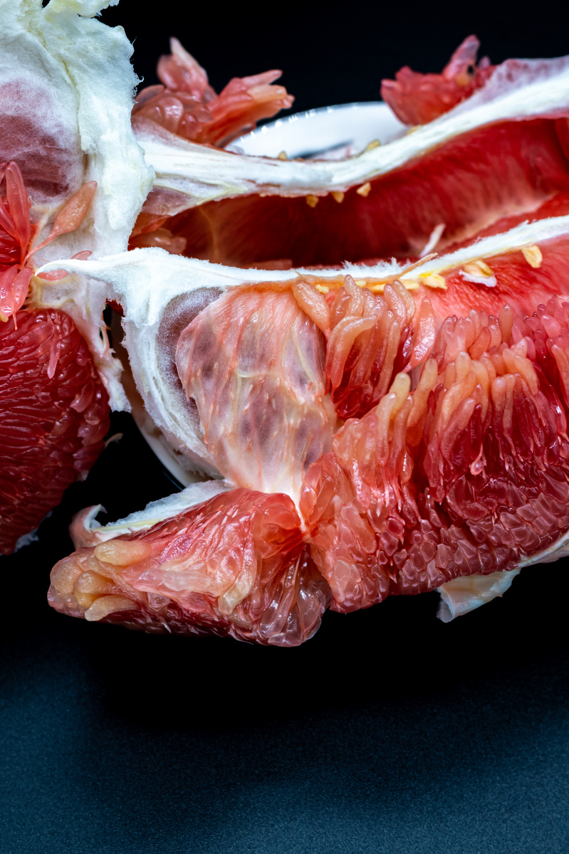 红柚子柚子水果果肉福建平和红柚