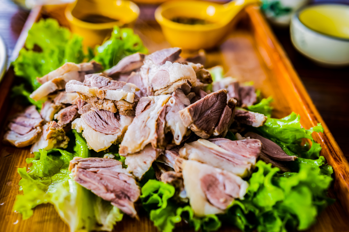 手扒羊肉手扒肉手抓羊肉张北塞外美食