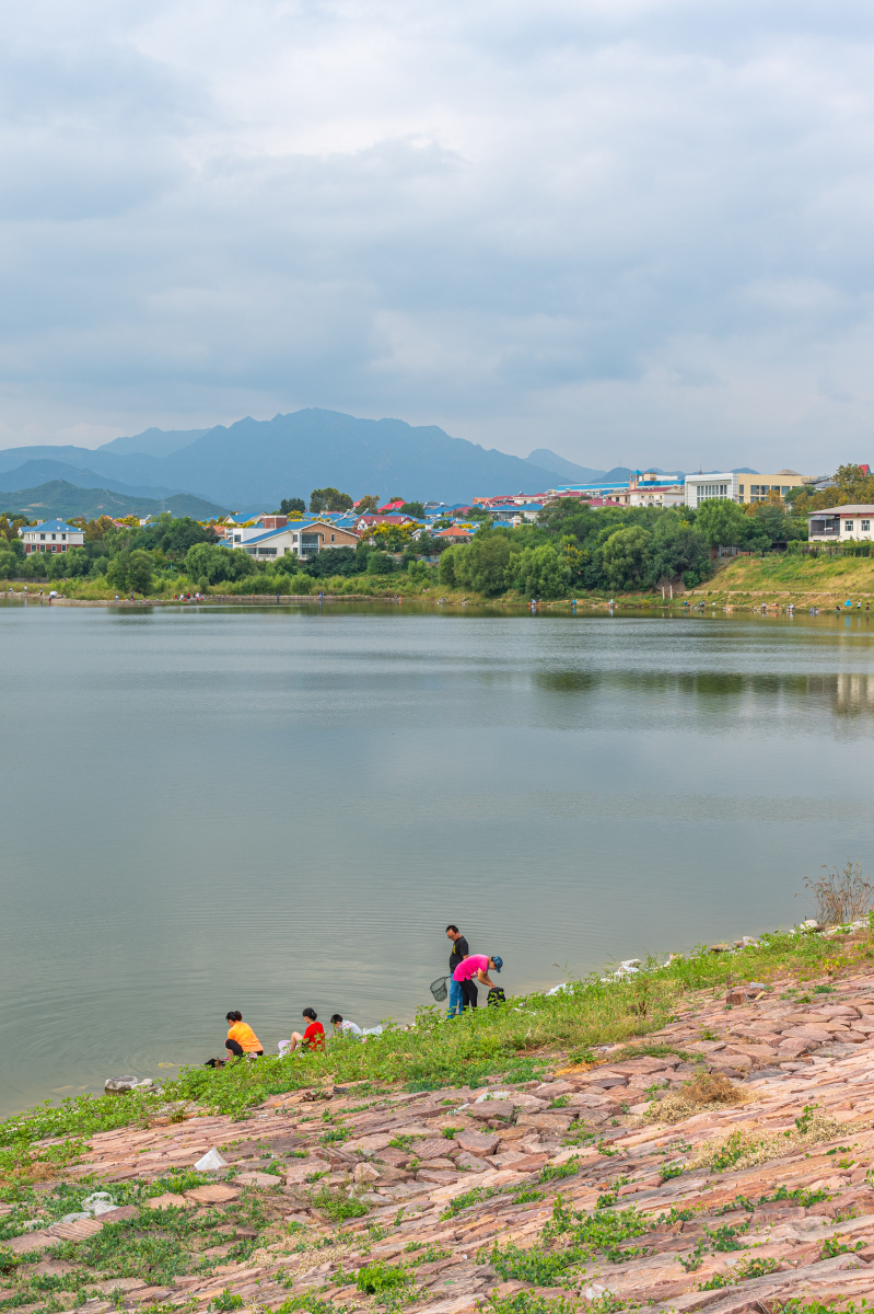 石家庄鹿泉龙凤湖映像
