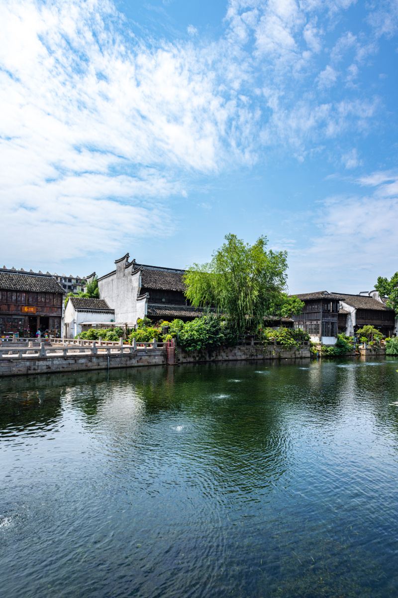 浙江嘉兴月河历史文化街区嘉兴月河老街景区