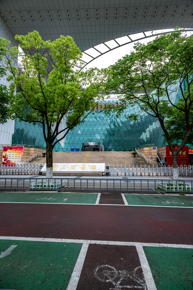 江苏南京南京图书馆大行宫长江路市民广场