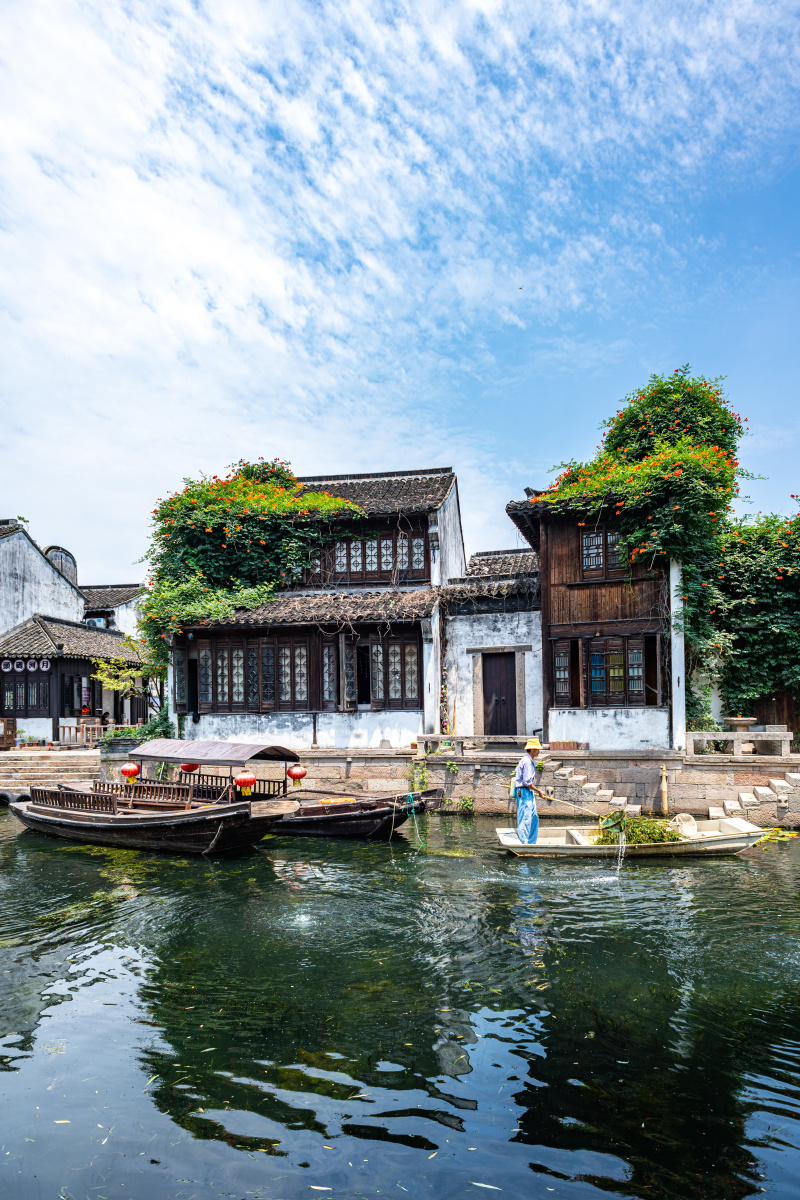 浙江嘉兴月河历史文化街区嘉兴月河老街景区