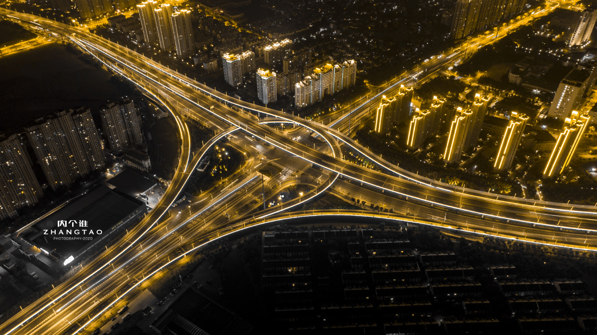 常熟高架夜景