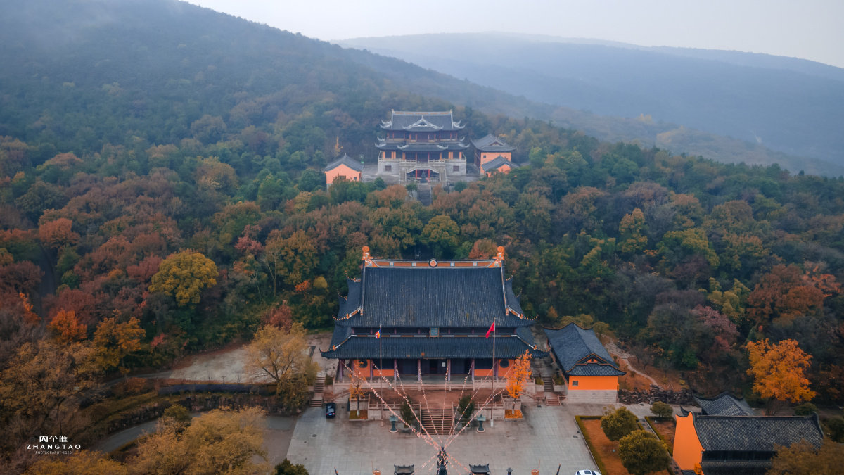 烟雨江南常熟三峰清凉禅寺