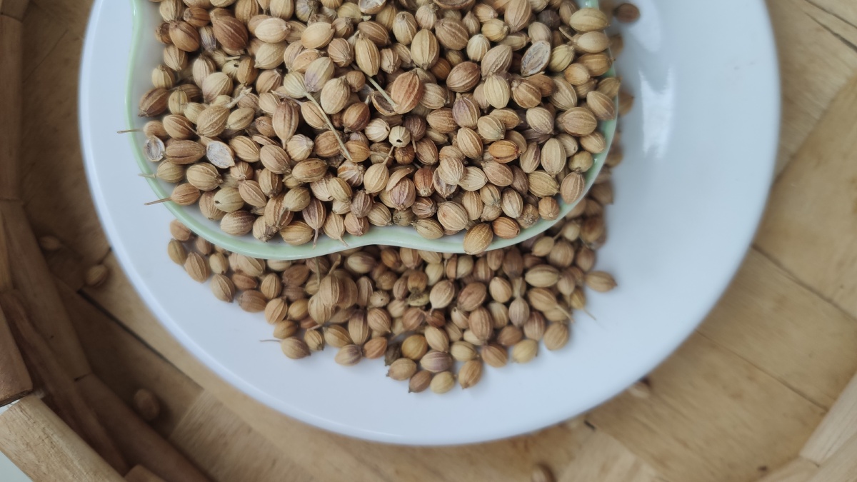 香菜籽不停找感觉还是黑色有味道哈哈