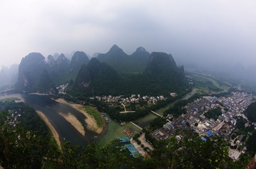阳朔--兴坪古镇--老寨山
