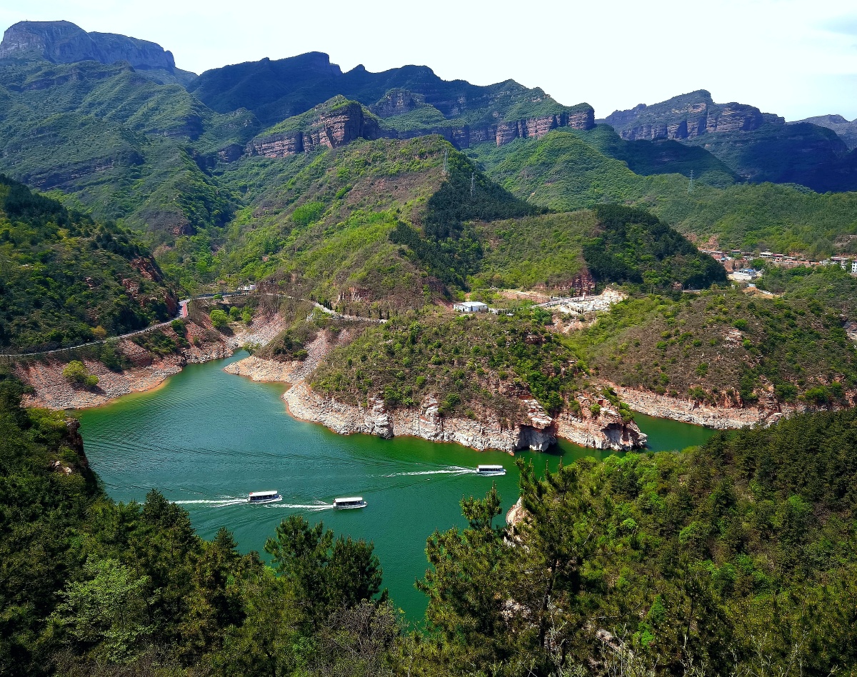 太行画廊醉美京娘湖