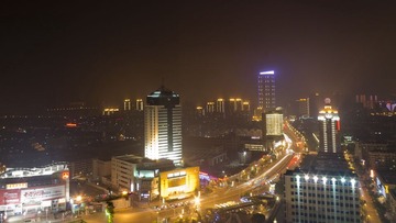 常州怀德路夜景