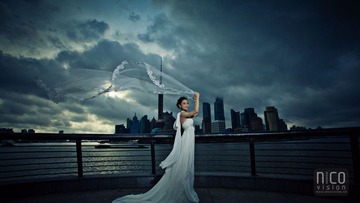 prewedding on the bund