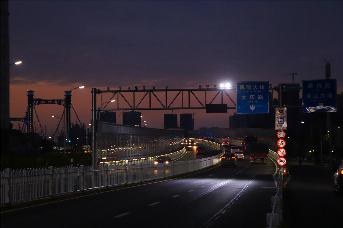 凤雏大桥夜景1