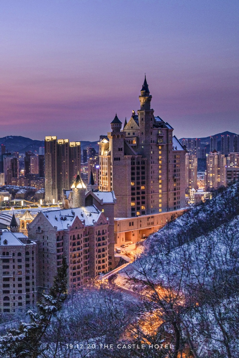 1/118大连城堡城市市容色彩城市建筑大赏建筑物雪景大赏还没有人打赏