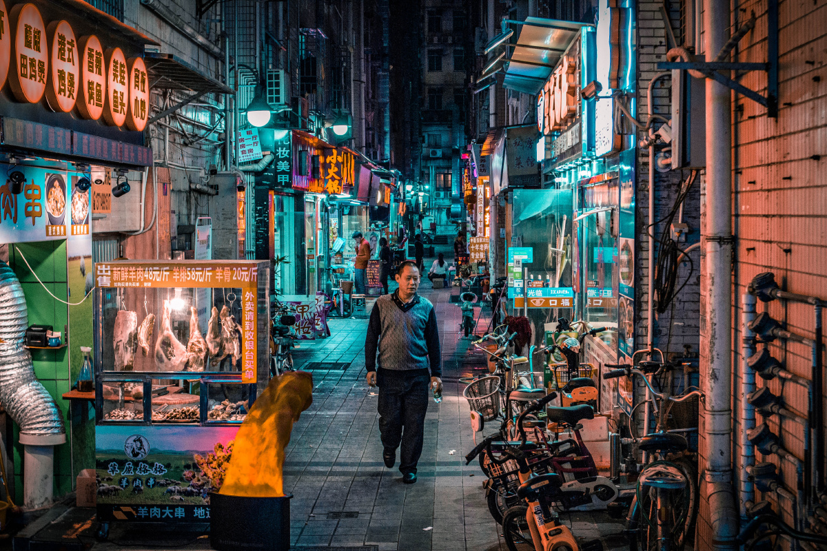 深圳城中村扫街