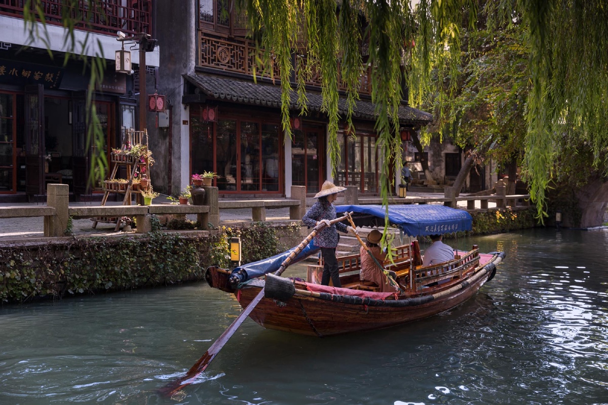 古镇船娘