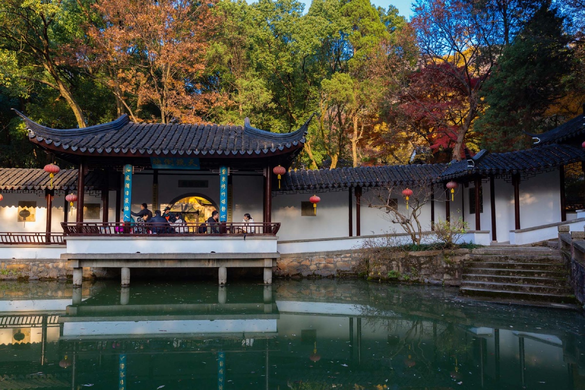 天池山庭园冬景