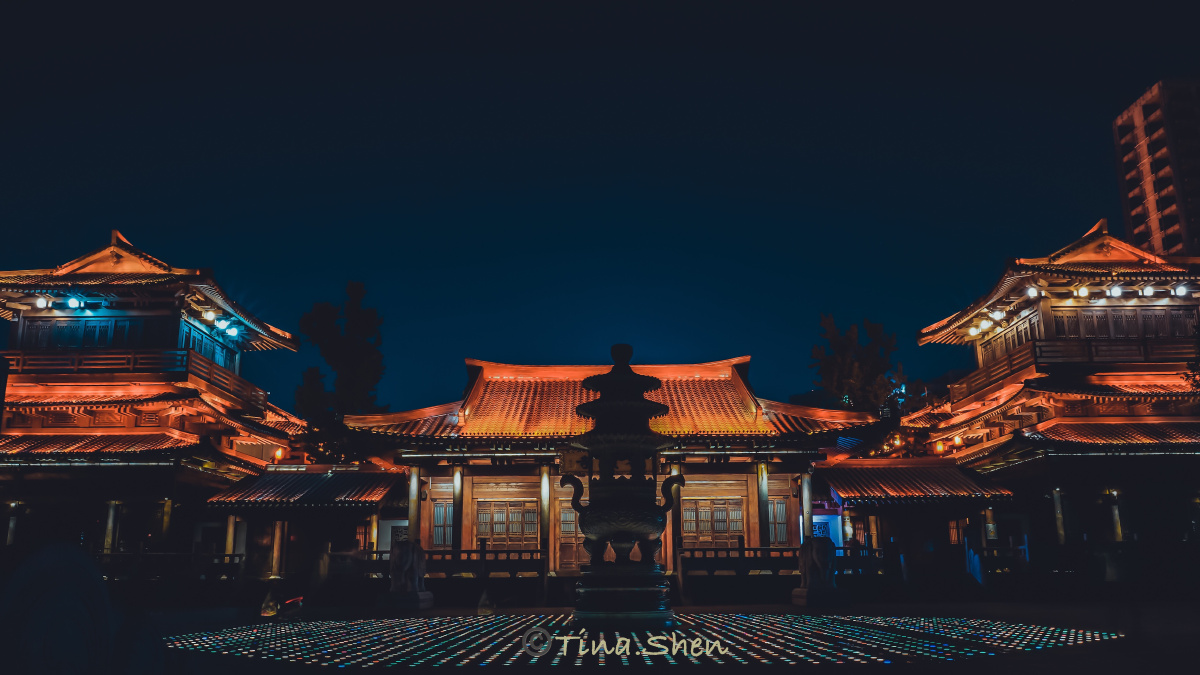 秋夜香积寺 - gina_shen - 图虫