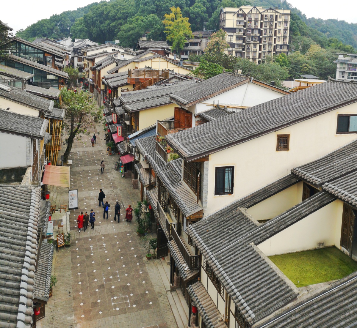 重庆黄桷垭老街印象