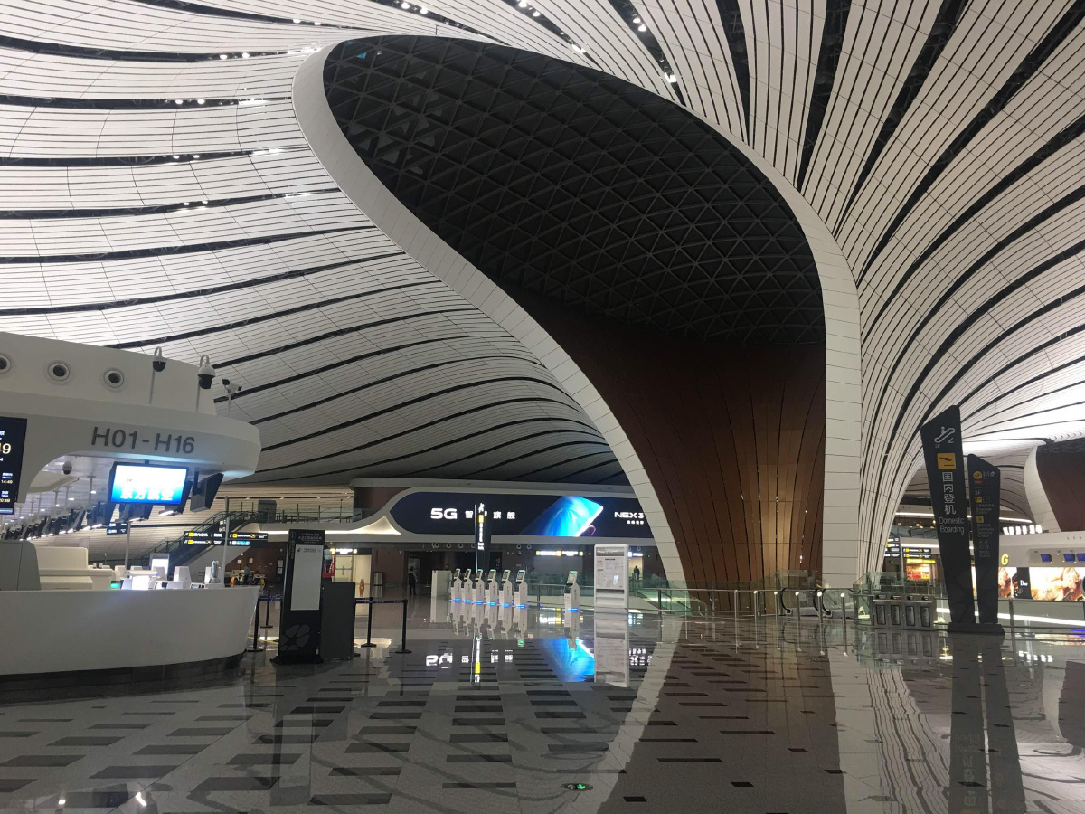 震撼人心的大兴机场太美啦