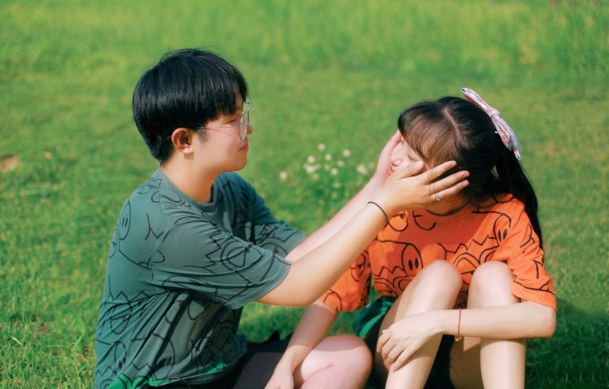 夏日の恋情侣写真集陪伴是最长情的告白