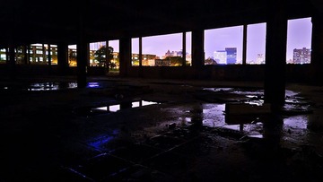 20110717，杨树浦路上海原第九棉纺织厂。
