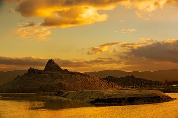 夕照盐湖3
