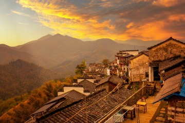夕照木梨珙村2