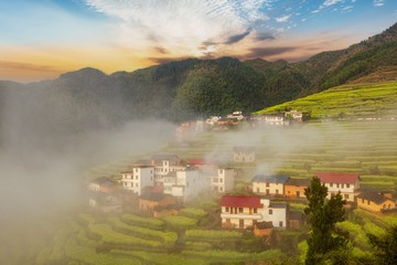 夕照台回山
