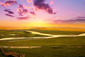 黄河第一湾晨曦