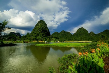 遇龙河漂流4