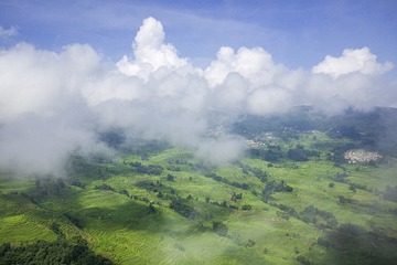 坝达雾景