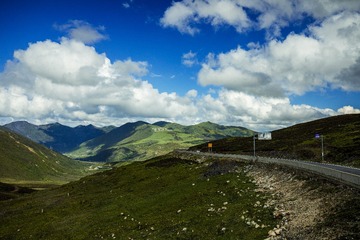 折多山风光