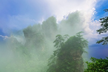 烟雨张家界