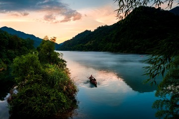夕照小东江2