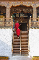 不丹地标-普纳卡Punakha-普纳卡宗建筑 (1)