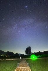终银河与地面