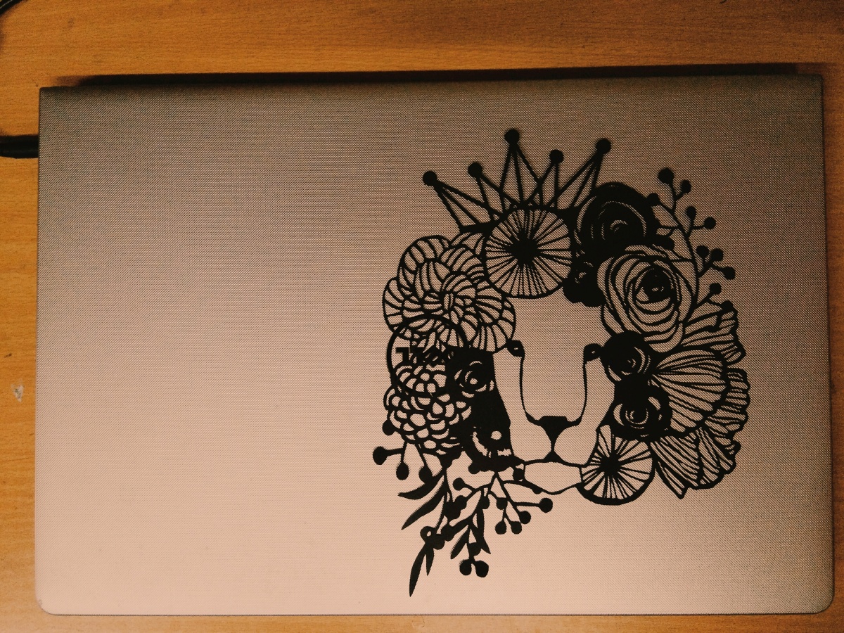 读书时候的纸刻画