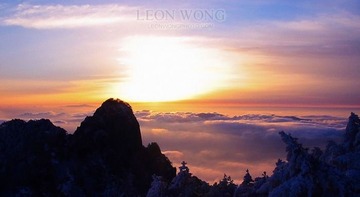 黄山云海日出