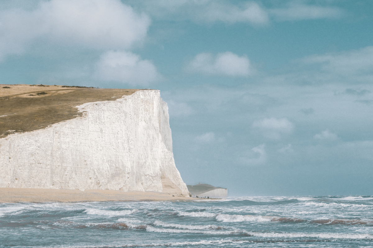 海边的白色悬崖
